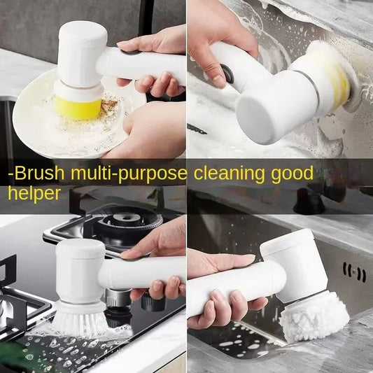 Multi-functional Electric Cleaning Brush for Kitchen and Bathroom -