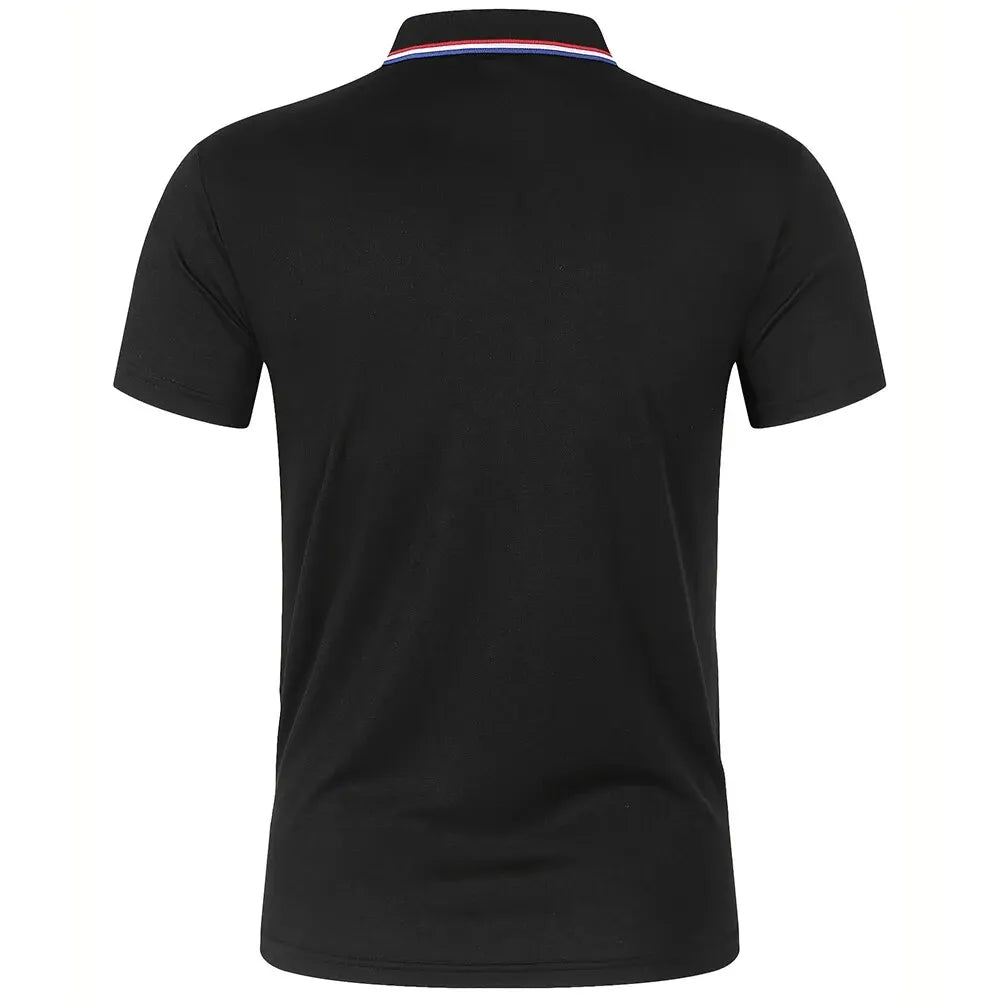 2023 Hot Sale Men's Summer Casual Breathable Comfortable Polo Shirt