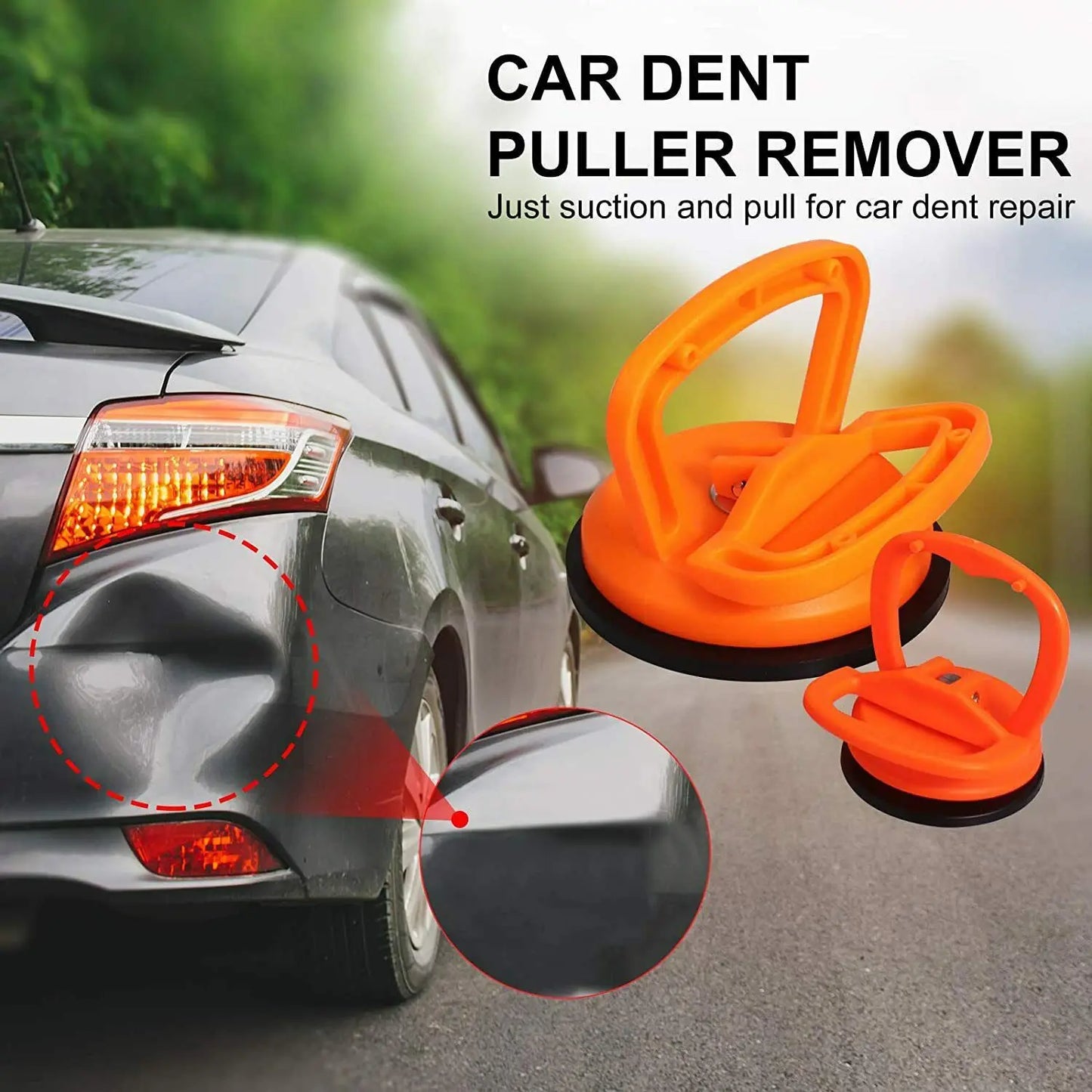 2 in 1 Car Repair Tool Body Repair Puller Big/Small Suction Cup Remove