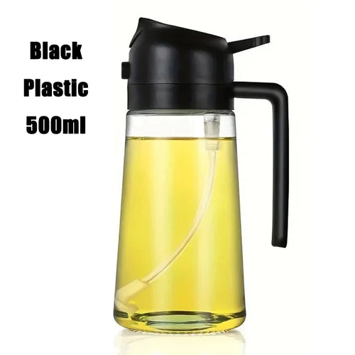 Multi-functional Kitchen Oil Bottle Spray Oil Pouring Two-in-one