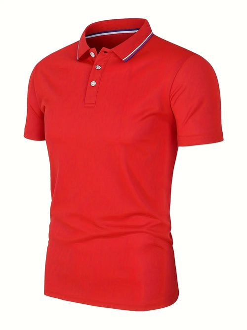 2023 Hot Sale Men's Summer Casual Breathable Comfortable Polo Shirt