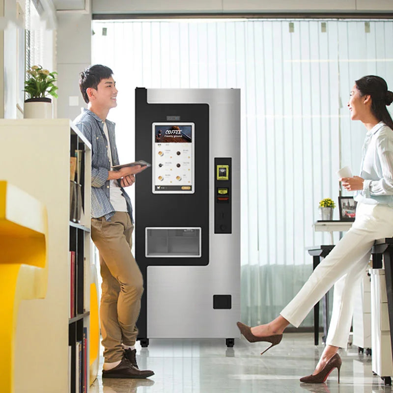 Commercial Espresso Coffee Vending Machine Fully Automatic Touch