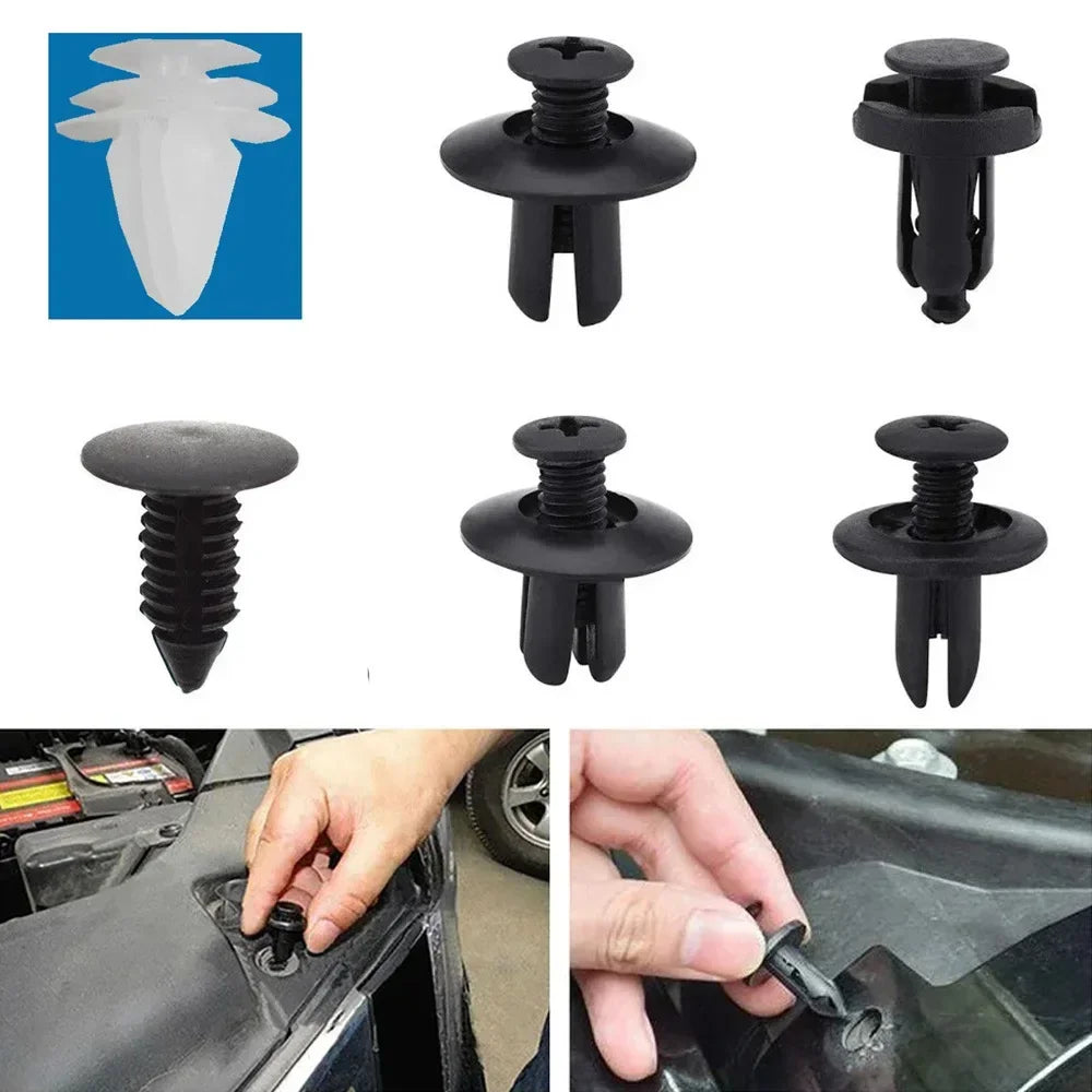 Auto Fastener Clip Mixed Car Body Push Retainer Pin Rivet Bumper Door