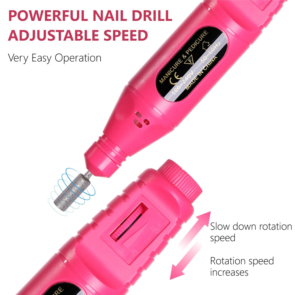 Professional Material Nail Drill Machine Electric Nail Sander Milling