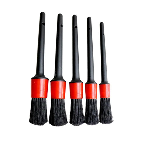 Car Detailing Brush 5pcs Auto Cleaning Car Cleaning Detailing Set