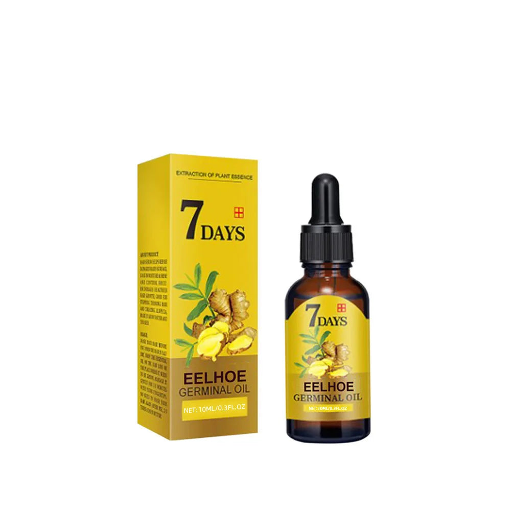 EELHOE Ginger Hair Growth Oil Natural Essentail Anti-Hair Loss