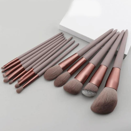 13 PCS Makeup Brushes Set Eye Shadow Foundation Women Cosmetic Brush