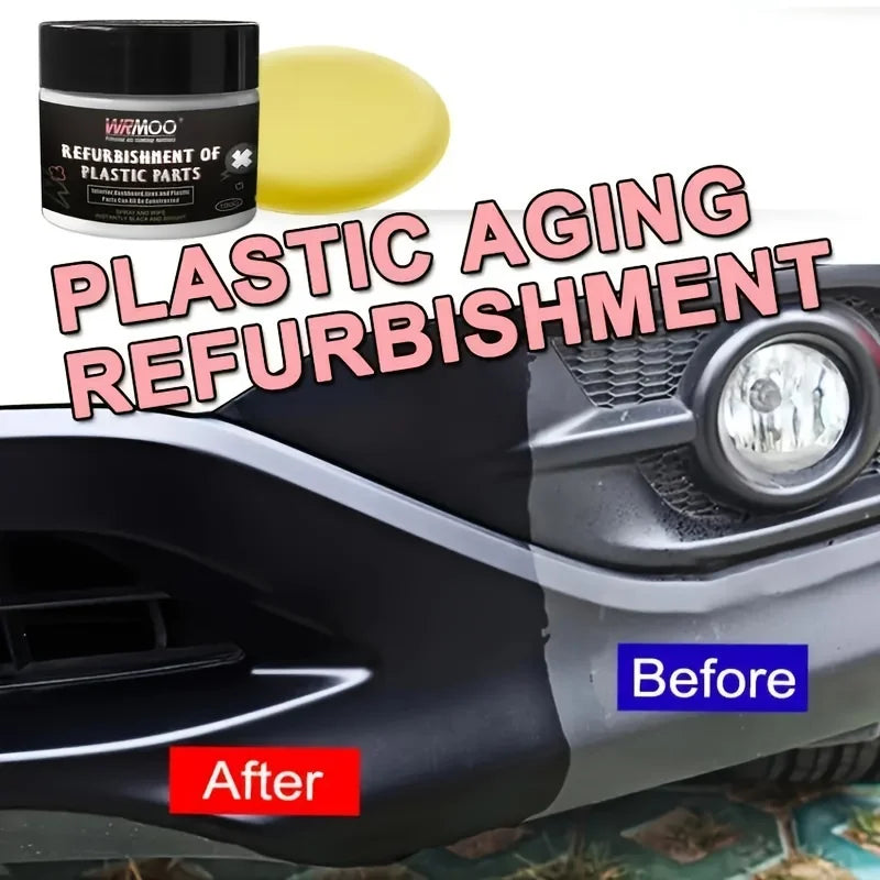 Automotive Plastic Restoration Wax - All-Vehicle Interior & Exterior