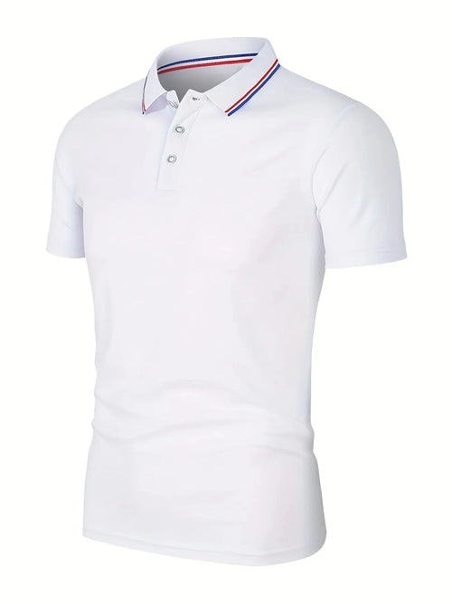 2023 Hot Sale Men's Summer Casual Breathable Comfortable Polo Shirt