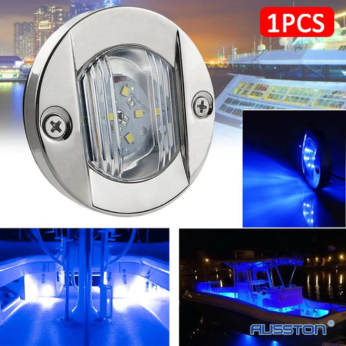 6 LED Deck Courtesy Lights DC 12V LED Stern Light Anchor Navigation