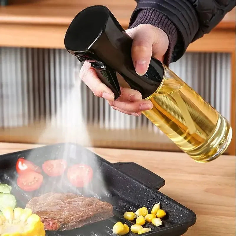 200/300ml Oil Spray Sprayer Bottle for Cooking Kitchen Olive Oil