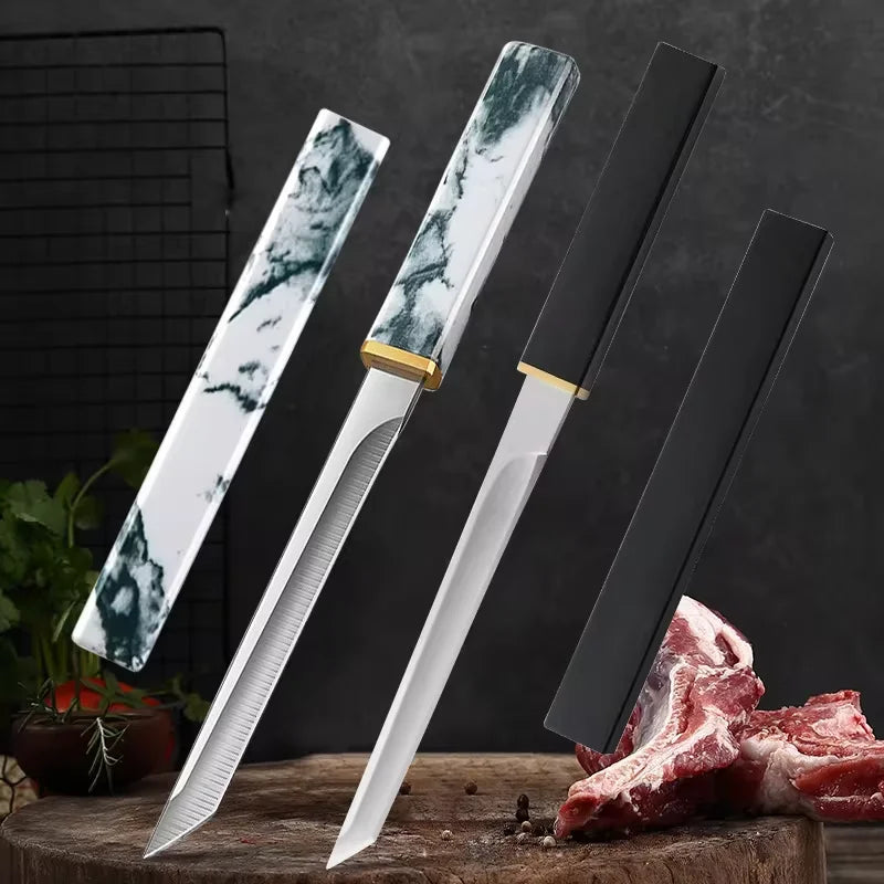 Utility Knife Slicing Meat Fruit Fish Knife Chef Cleaver Meat Chop