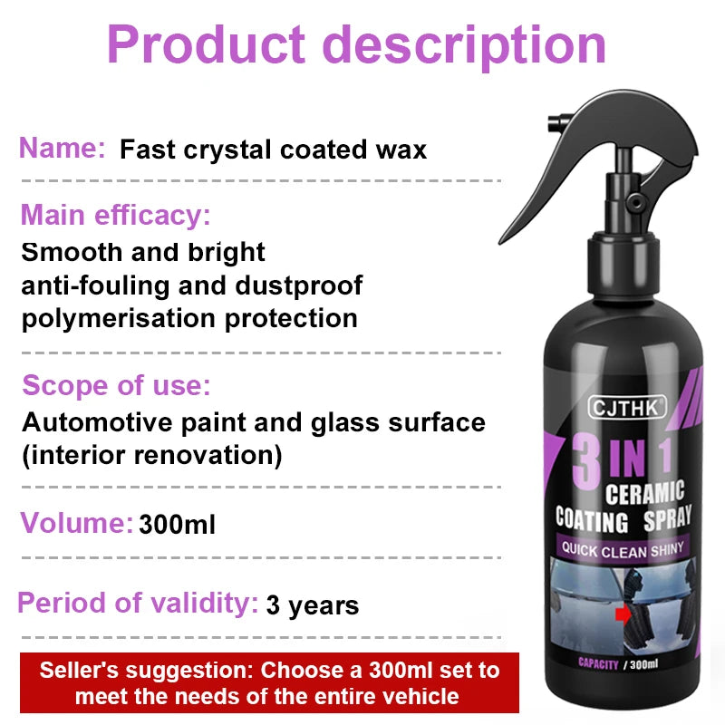 Ceramic Coating Car Nano Coating Agent Crystal Coating Liquid