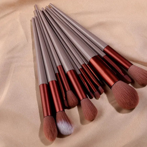 13/10 Pcs Professional Makeup Brushes KIt Eyeshadow Powder Fondation