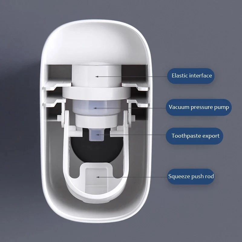 Non Punching And Squeezing Toothpaste Dispenser Fully SAutomatic