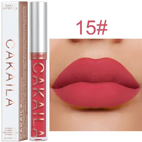 18 Colors Matte Lipgloss Wholesale Cheap Liquid Lipstick Makeup Lip