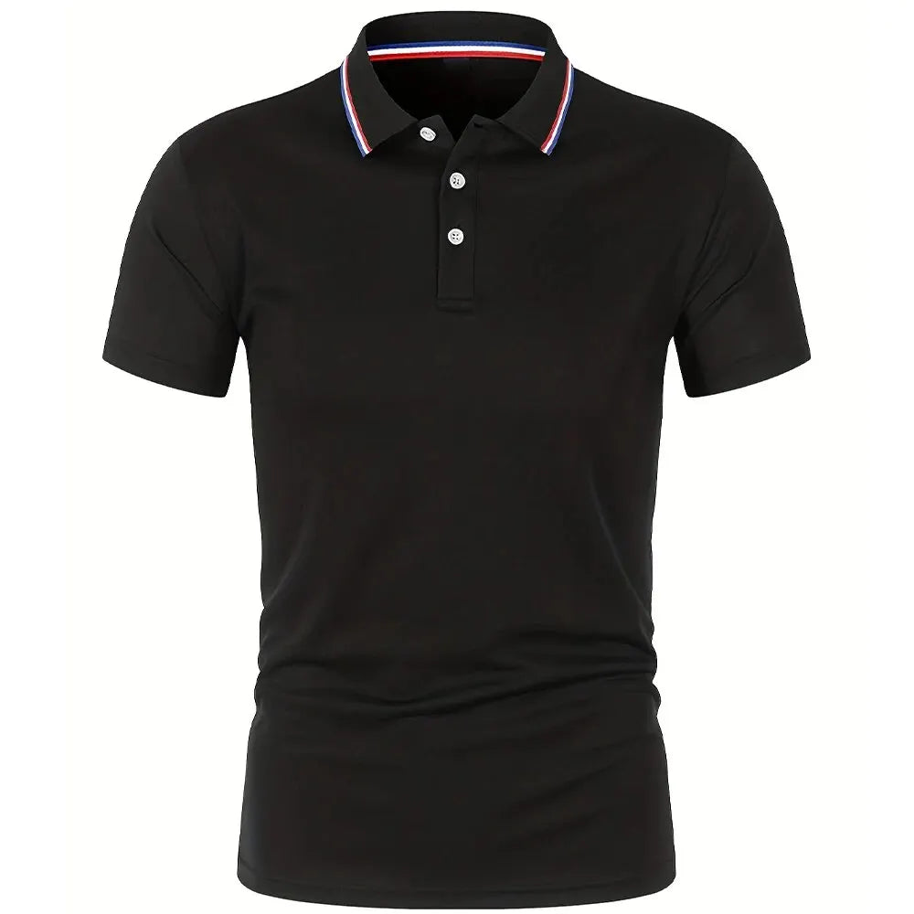 2023 Hot Sale Men's Summer Casual Breathable Comfortable Polo Shirt