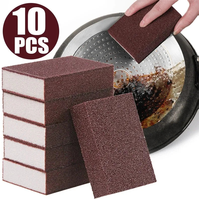 10pcs Nano Sponge Magic Erasers Carborundum Removing Rust Cleaning