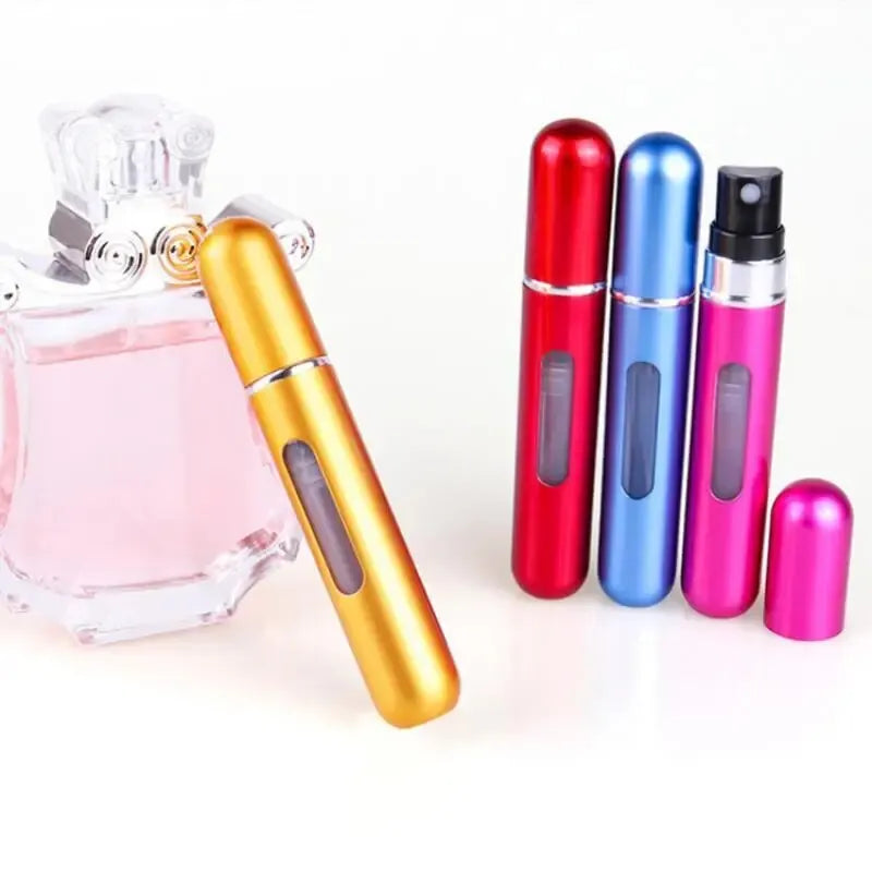 5ml Perfume Sub-bottles Bottom Filling High-end Portable Press Spray