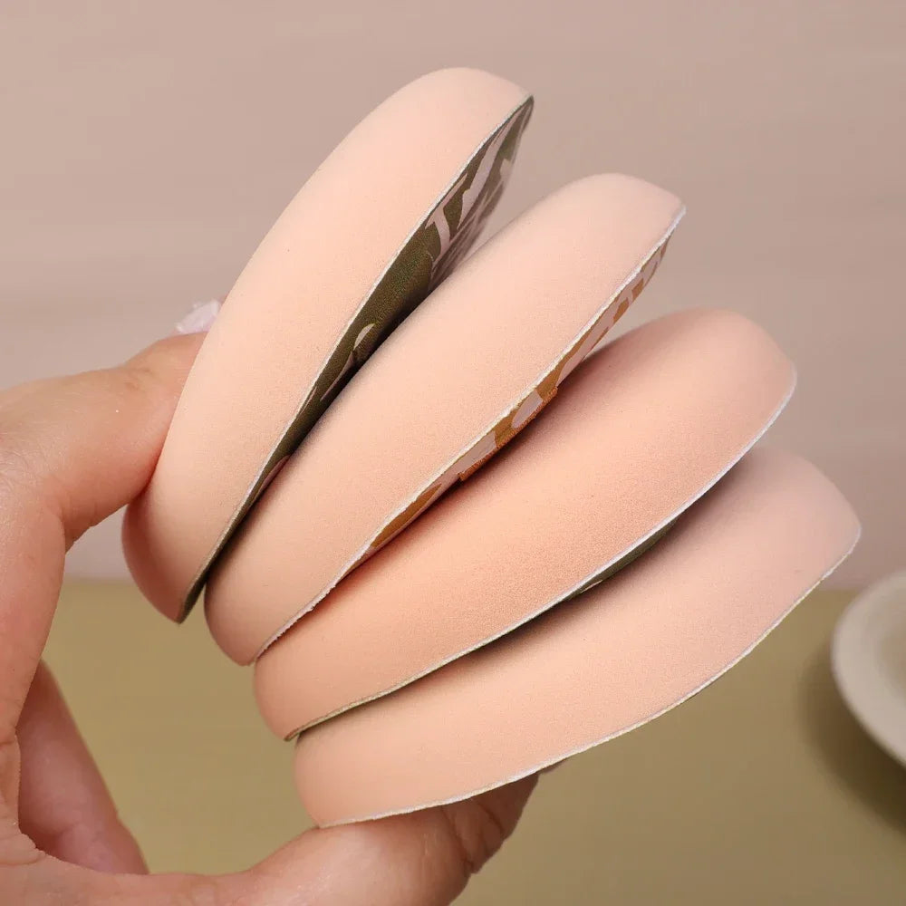 3Pcs/Box Soft Air Cushion Puff Concealer Brush Round Makeup Blending