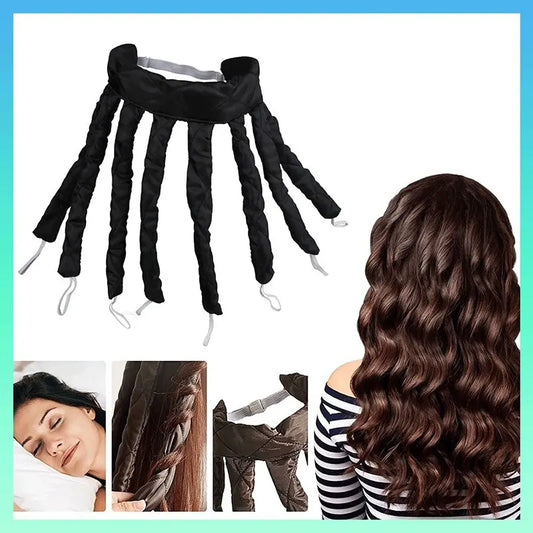 Lazy Hair Curler Hair Rollers Heatless Curling Rod Headband Curls Silk