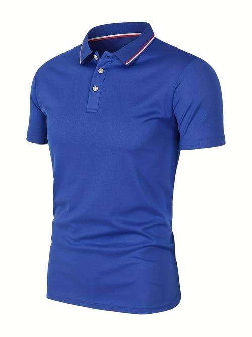 2023 Hot Sale Men's Summer Casual Breathable Comfortable Polo Shirt