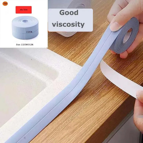 1 Roll of Kitchen Anti-mold and Waterproof Tape, Moisture-proof