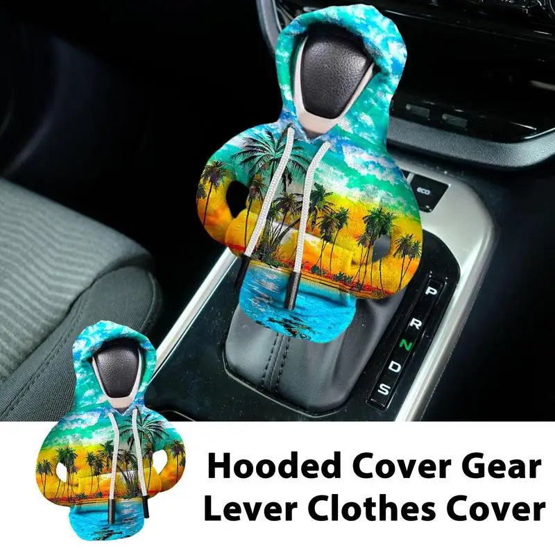 Gear Shift Hoodie Cover Shift Cover car Gear Handle Decoration Fits