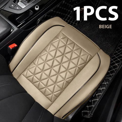 Car Seat Covers Cushion for Cars Trucks SUV Double Stitch Faux Leather