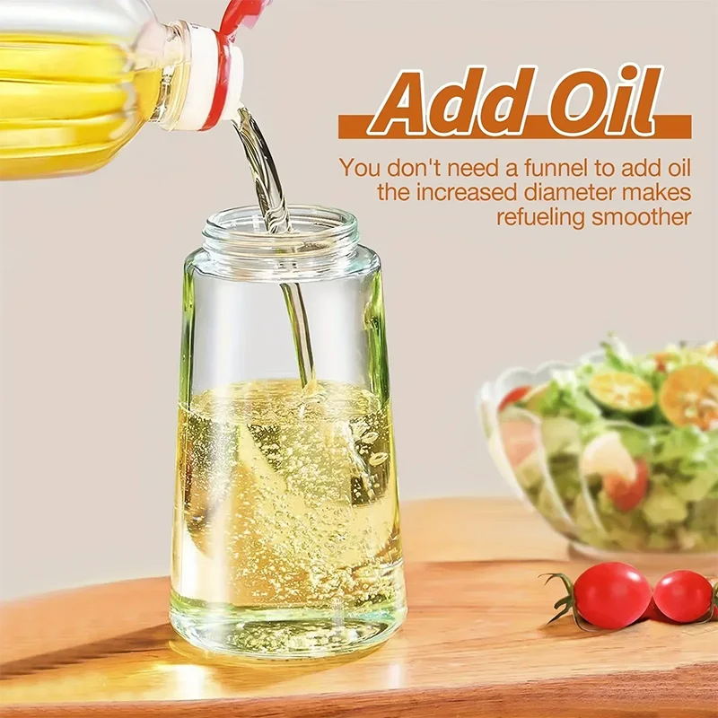 Multi-functional Kitchen Oil Bottle Spray Oil Pouring Two-in-one