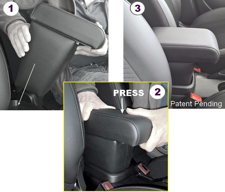 Armrest with storage for FIAT 500L (from 2018) RESTYLING