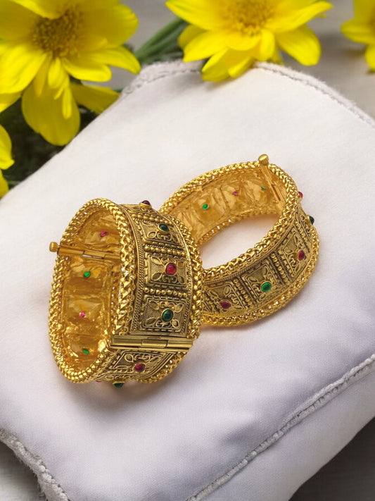 The Elegance of Indian Gold-Plated Bangles: Tradition Meets Modernity