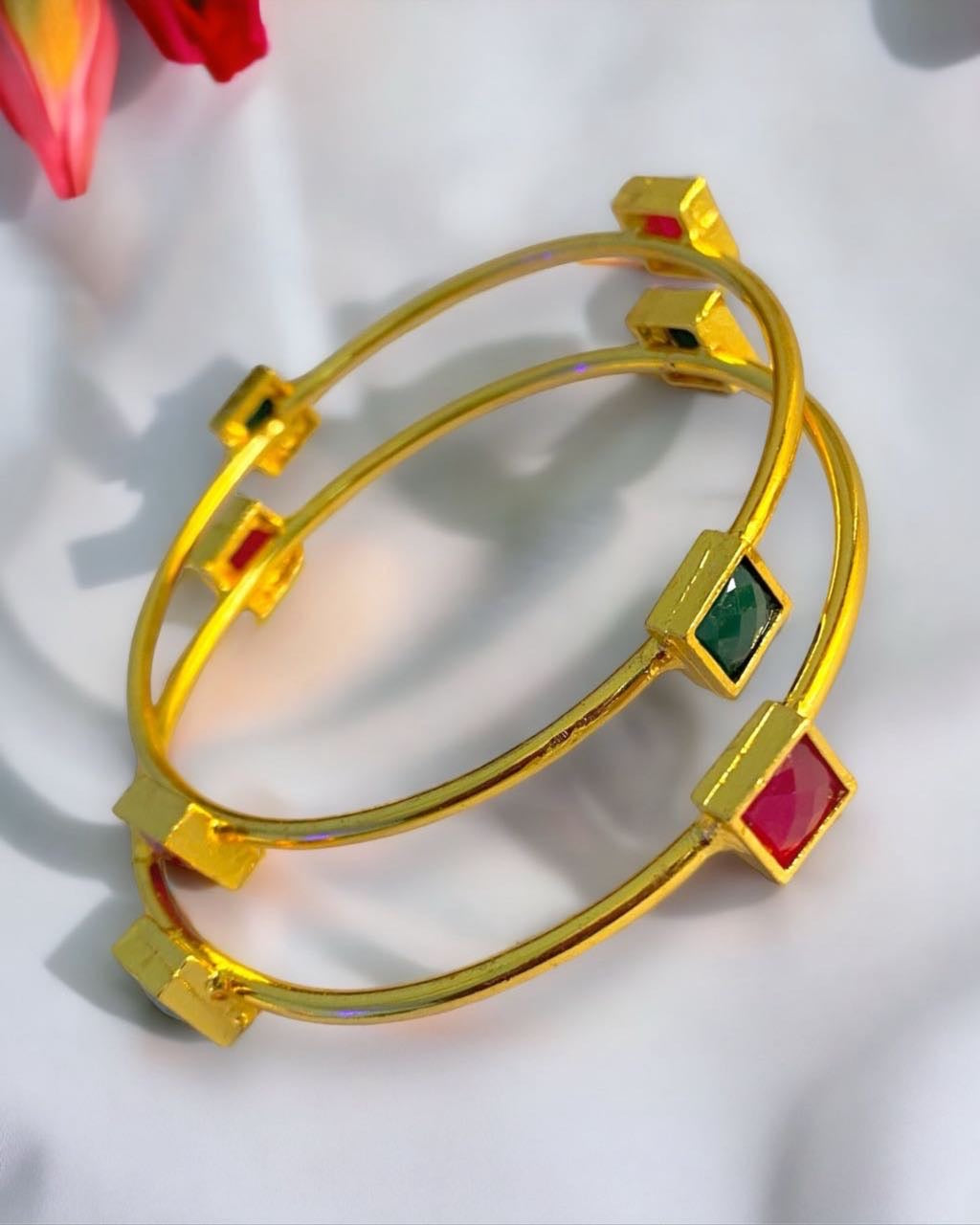 The Elegance of Indian Gold-Plated Bangles: Tradition Meets Modernity