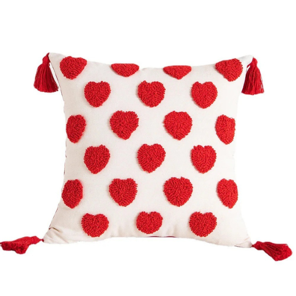 Valentines Day Throw pillow cover, 18x18 inch