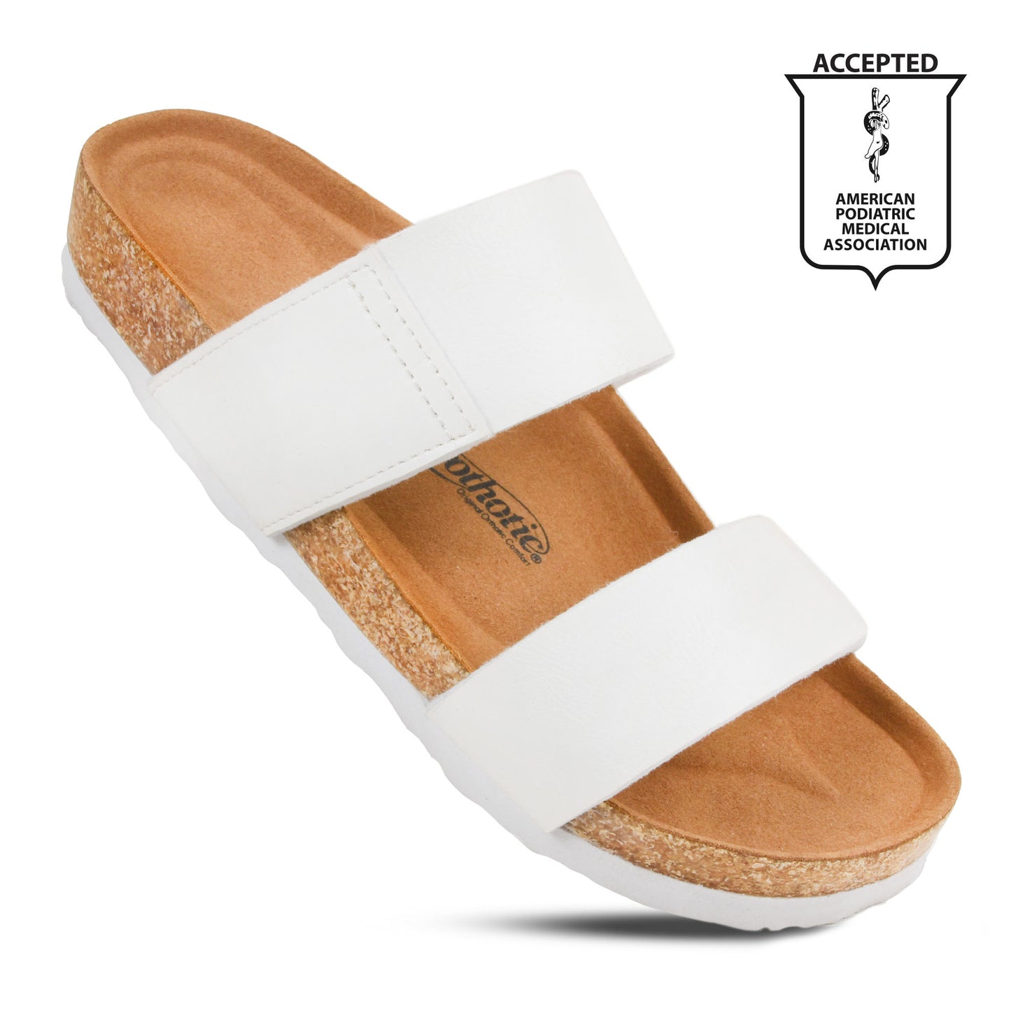 AEROTHOTIC - ZEN CORK FOOTBED WOMEN SUMMER SLIDE SANDALS