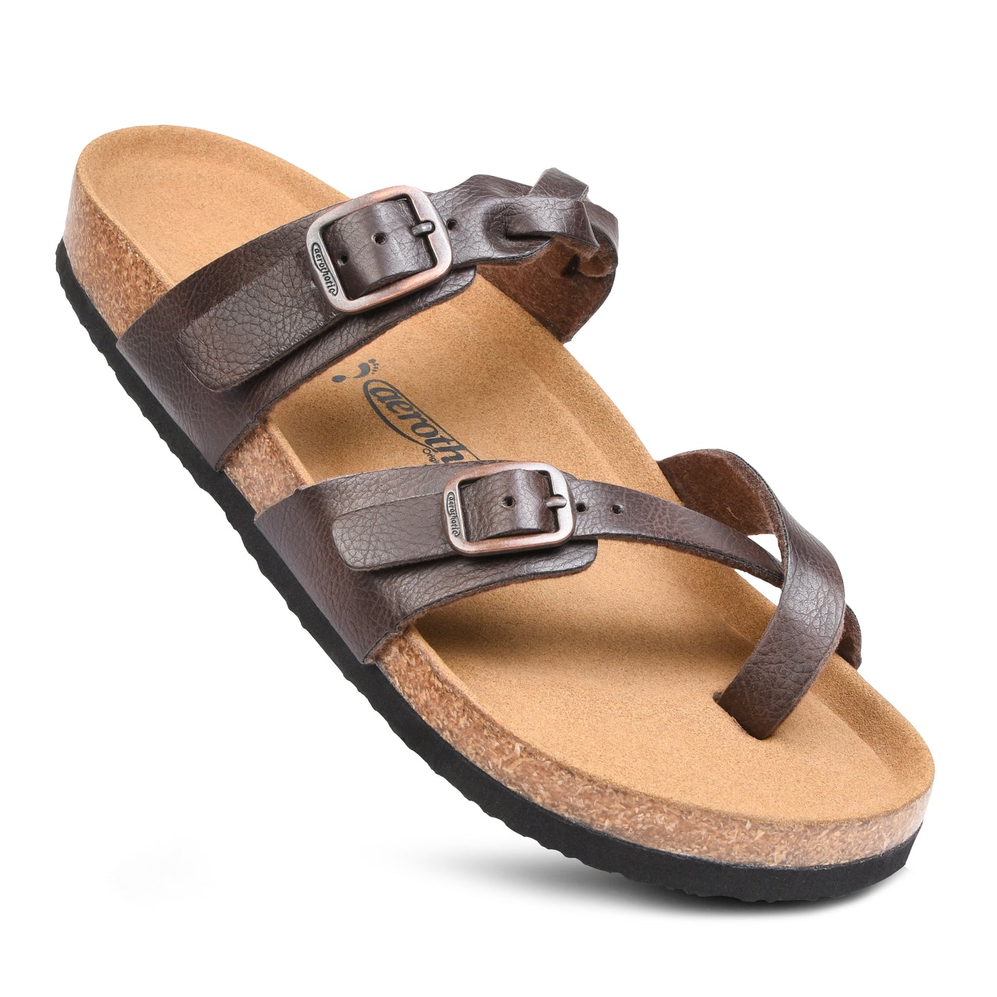 Aerothotic Irenic Women's Soft Footbed Strappy Slide Sandals