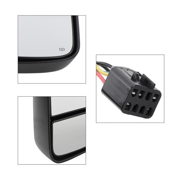 Towing Mirrors for 99-02 Chevy Silverado1500 2500 Sierra GMC