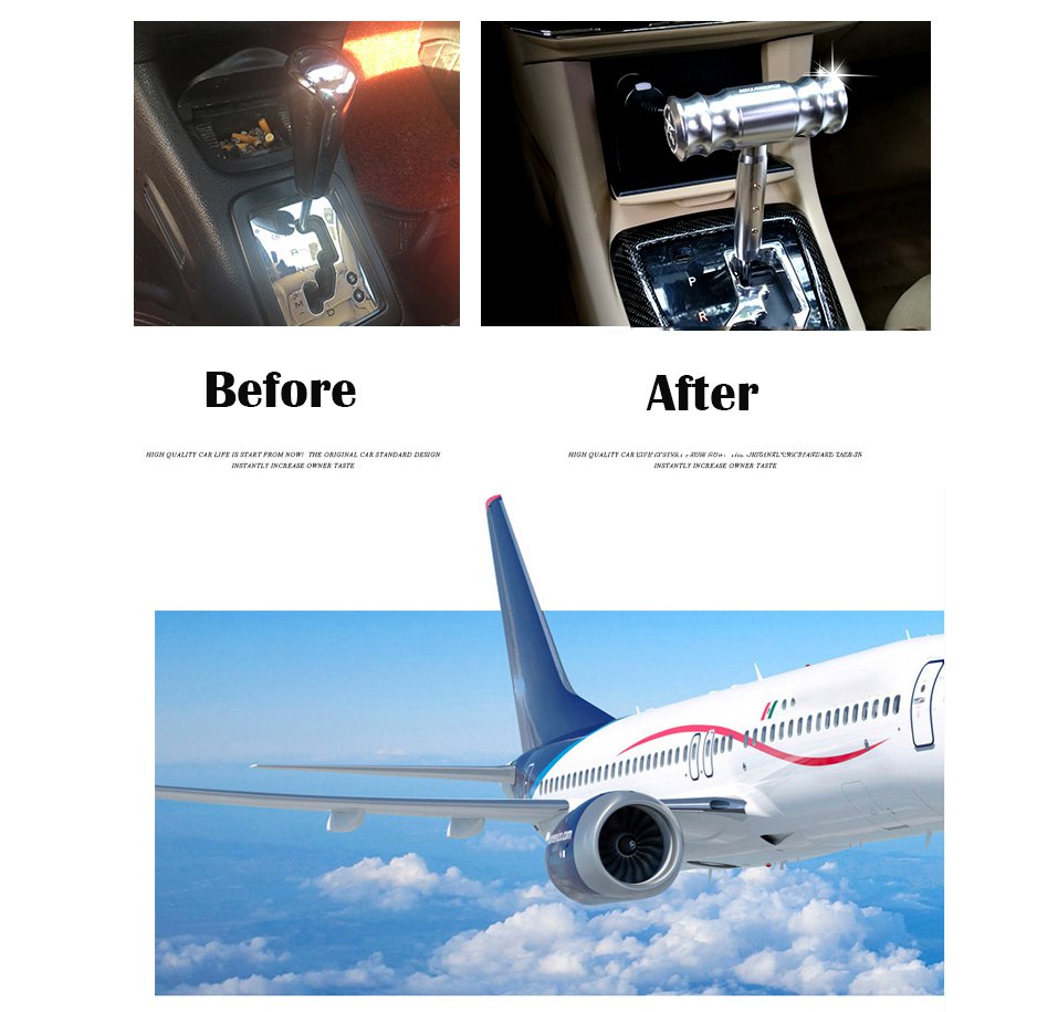 Airplane Lever Shift Gear Knob