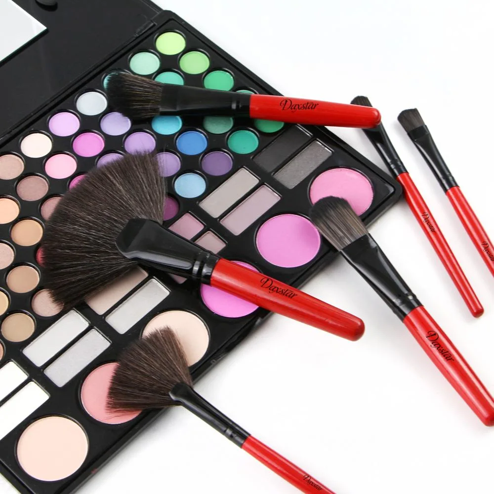 32 pieces concealer eyeshadow makeup brush set with bag