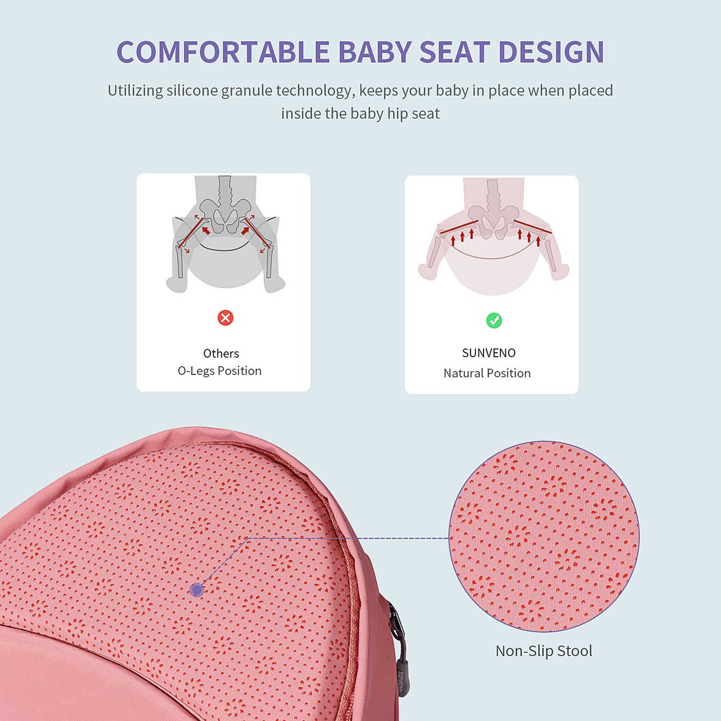 Fashionable Baby Hipseat Carrier