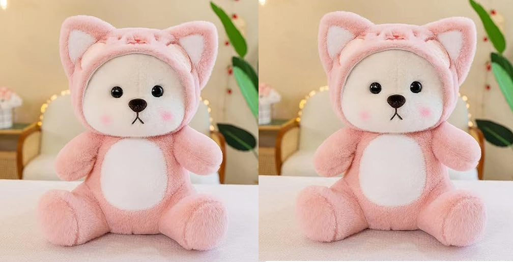 Soft Toys for Kids Girls Teddy Bears Plush Toys Pack of 2