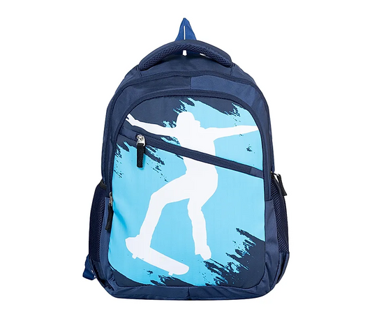 Skate Board Printed School Bag Backpack for Kids