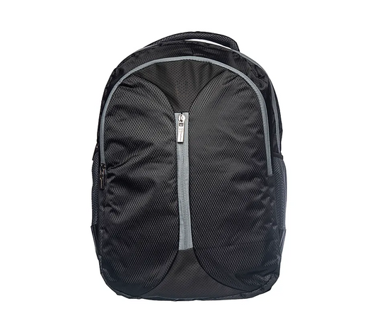 Zip Design Black School Bag Backpack for Kids