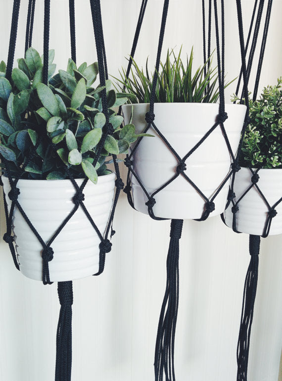 Macrame Plant Hanger, Macrame Pot Holder