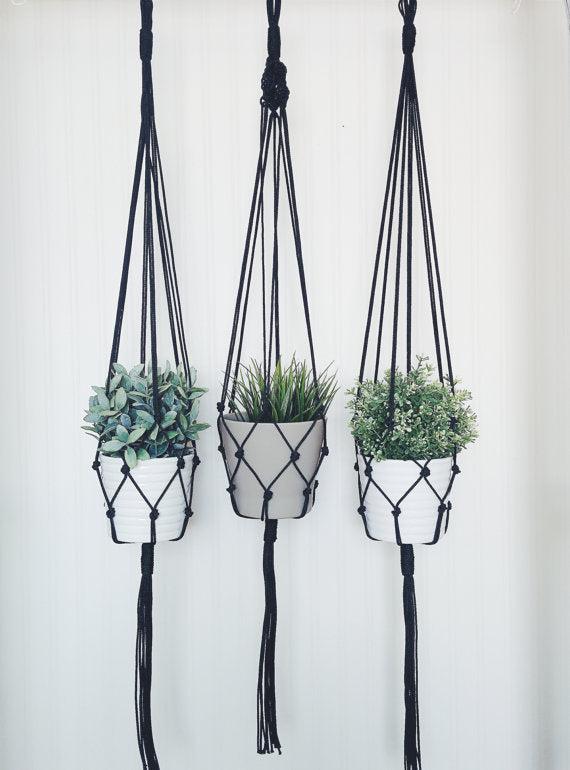 Macrame Plant Hanger, Macrame Pot Holder