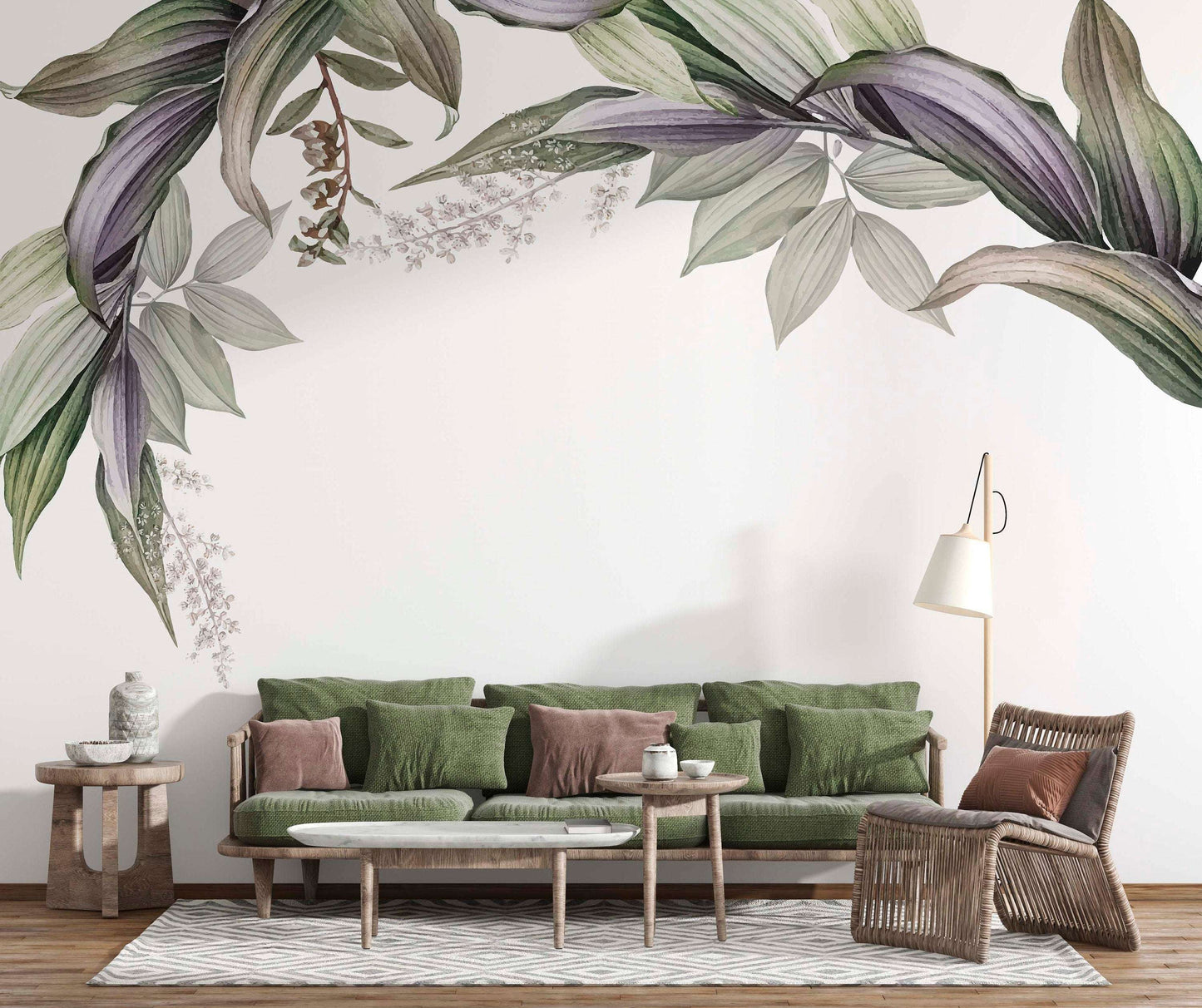 Banana Leaves Wall Mural