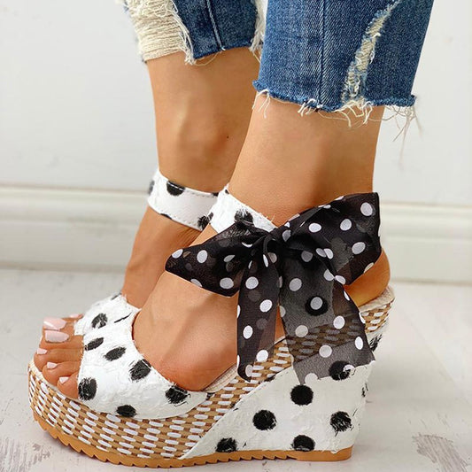 Women Summer Ladies Sandals Shoes Platform Wedges Heel Sandals Fashion