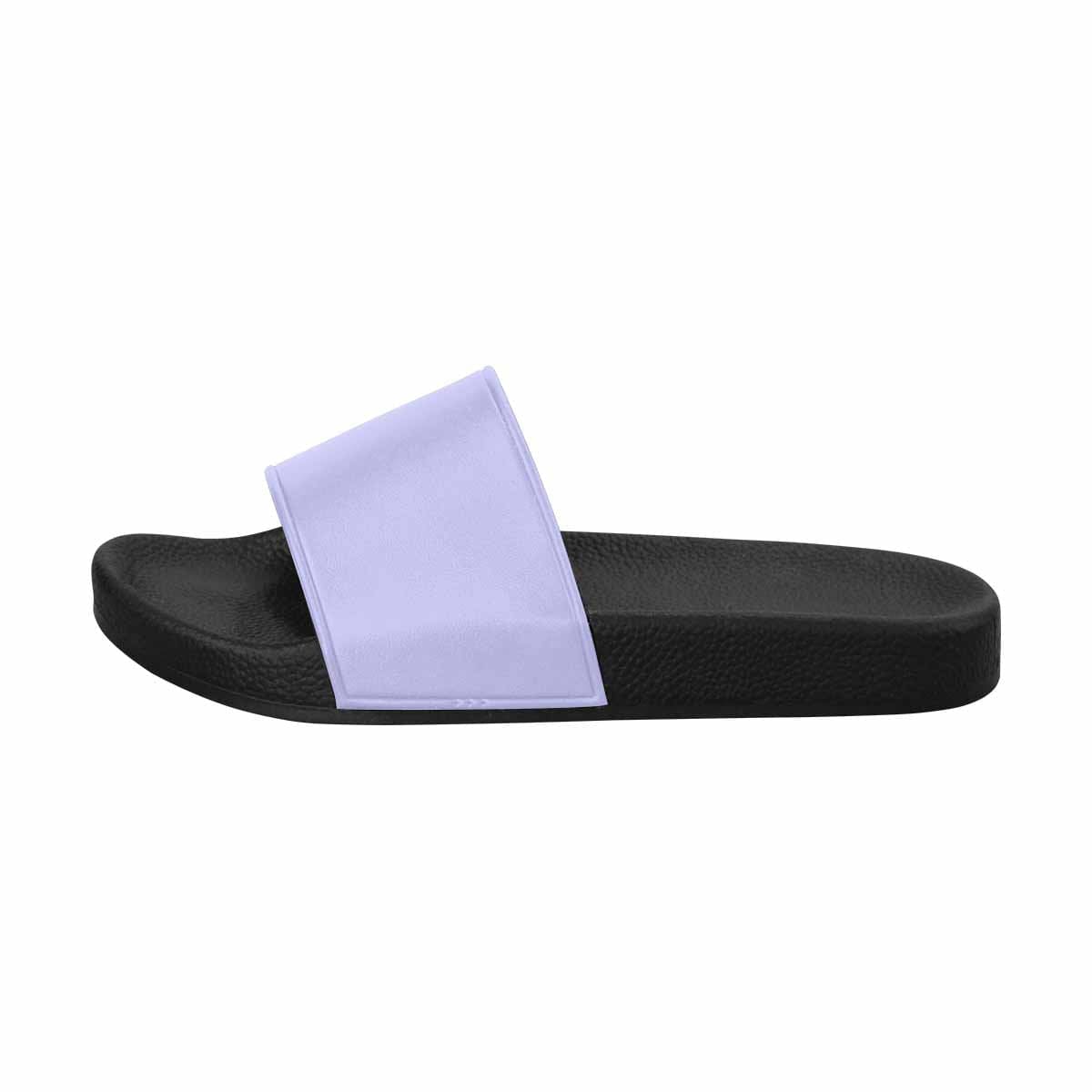 Mens Slide Sandals, Periwinkle Purple Flip Flops